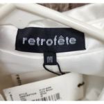 Retrofête Retrofete Ilaria Blazer Dress White Size Medium Bridal Wedding NWT Double Breast Photo 10