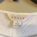 Kenar  small white and beige short sleeved top Photo 2