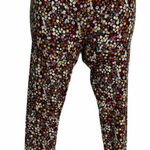 No Boundaries  NOBO‎ Floral Print Leggings Pull On Stretch  Black XS Extra Small Photo 0