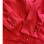 Tangerine  Bright Pink Full Zip Activewear Jacket Workout Yoga Top ~ Womens SMALL Photo 2