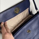 Talbots genuine leather purple saddle bag Photo 6