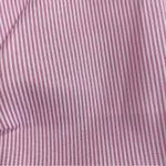 Sugar Lips Striped Ruched Ruffle Hem Top in Pink/White - Size Medium NWT Boutique Photo 4