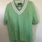Sag Harbor FINAL MARKDOWN  short sleeve v neck sweater xl Photo 0