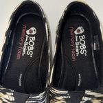 Skechers BOBS Canvas Slip On Flats w Memory Foam Zebra Animal Print Women’s 6.5 Photo 3