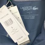 Lacoste Gray Athletic Cropped Crop Top NEW S Photo 4