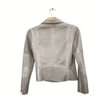 Anthropologie Marrakech Snake Skin Print Moto Jacket Photo 4