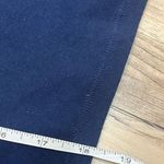 American Eagle  Womens Graphic Baby Tee Size Medium Navy Blue sunflower Photo 5