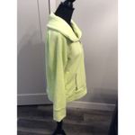 Calvin Klein  Medium Quick Dry Cell Phone Pocket Lime Green Zip Up Jacket Photo 2