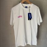 HUGO White shirt Short Sleeve Tee with Graphic Detail new small unisex Photo 1