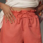 Anthropologie Linen Blend Double Waistband Shorts, Size S/M Photo 2