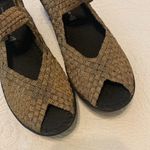 Skechers Steven Slip On Metallic open toe Gem Wedge heels size 7.5 Photo 1