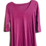 Victoria's Secret Victoria’s Secret V-Neck 3/4-Sleeve Nightgown In Pink - Small Photo 0