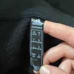 Adidas Essential Women's Fleece Loose Cropped 1/4-Zip Pullover in black size L Photo 10