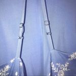 Revolve Devlin Macey Floral Embroidered Tiered Ruffle Blue/White Cami Top Photo 4