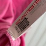 Anthropologie Saturday Sunday Merida Velvet Sweatshirt Top Hot Pink Size Small Photo 8