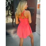 FREE PEOPLE Movement Smockin' Hot Dress in Hibiscus Size X Photo 1