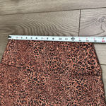Lucky in Love 18" High Rise Animal‎ Print Pleated Pocket Golf Skirt Skort Size M Brown Size M Photo 6