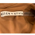 Alice + Olivia Inka Long Sleeve Faux Leather Body-Con Dress (2) Photo 9