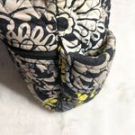 Vera Bradley Baroque Black Yellow Gray White Retired Pattern Shoulder Bag Purse Photo 13