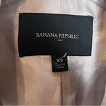 Banana Republic Factory Sz XS Khaki Trench Coat Tie Closure Open Front Tan Photo 3