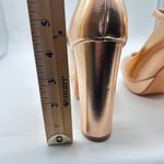 Perphy Mary Jane Platform Heels Womens 7 Rose Gold Chunky Block Heel Pumps Photo 5