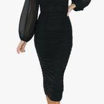 Amazon Formal Black Dress  Maxi Photo 0