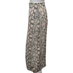 American Eagle Gray & Cream Mesh Bodycon Modi Skirt Size Medium Photo 2