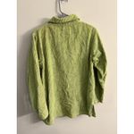 Vtg Willow Corduroy Jacket Womens Small Lime Green Horn Toggle Cotton Made USA Green Photo 2