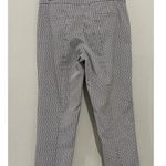 Willi Smith Woman’s Crop Capri Pants Black White Geometric Print 8 Casual Photo 2