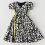 NWT Boden Full Skirt Paneled Linen Photo 11