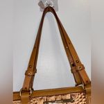 Brahmin  Rare Style Crocodile Leather Saddle Brown Tote Photo 8