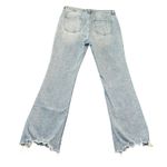 KanCan Hawthorne High Rise Flare 15/31 Petite Raw Hem Stretch KC5511M Photo 3