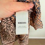 Nanushka Suki Rope Belted Graphic Animal Print Mini Dress Size L Photo 10