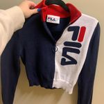 FILA Cropped Sweater Photo 0