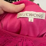 Sue Wong  Hot Pink Lace Cocktail Dress 2 Photo 1