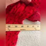 A New Day  Red Polka Dot Women's Top size L super cute top Photo 10