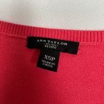 Ann Taylor Silk Cotton Pink Pullover Elbow Sleeve Sweater Size XS Petite Photo 1