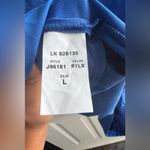 Jaanuu Women’s V-Neck Scrub Top Blue Size L Photo 6