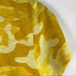 SoulCycle  Yellow Camo Short Sleeve Graphic Tee Photo 3