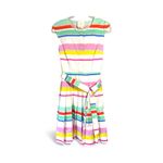 Kate Spade  Cape Belted Shirt Dress Size 8 Striped Photo 2