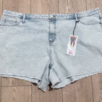 Vanilla Star Jeans Vanilla Star 90s Shorts Womens Plus Size 24W 24 3X Denim Jean High Rise Cutoff Photo 0