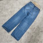 Quince Organic Cotton Comfort Stretch High Rise Crop Wide Leg Jeans Size 29 Photo 5