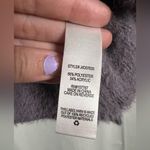 Made With Love Purple Fuzzy Scoop Neck Sweater Large Photo 4