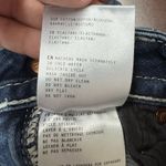 Miss Me  Low-Rise Bootcut Jeans Size 27 with Cow Fur and Rhinestones Photo 7