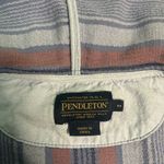 Pendleton  Women's M 100% Cotton Surf Pullover Striped Hoodie Photo 5