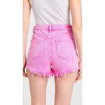BLANK NYC  The Reeve Flamingo High Rise Ribcage Shorts Size 30/10 Photo 1