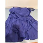 Eomenie bathing suit dress size XL blue NWT adjustable straps bra cups onepiece Photo 9