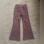 Rollas East Coast Flare Corduroy Jeans Sz 28 in Pink Photo 4