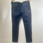 Wrangler  Women's Skinny Jeans Aztec Embroidered Cowgirl Mid Rise Size 13 Photo 1