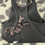 NEW ATHLETA CONSCIOUS CROP BRA IN DAMASK LEAVES SIZE S (CUPS A-C)! Photo 6